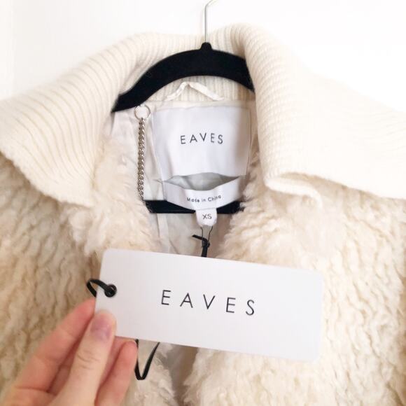 NWT EAVES Helena Coat in Beige REVOLVE - Picture 5 of 6